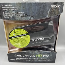 Roxio GameCap HD Pro Video ,Game ,Capture Card With USB cable hdmi cable ,cd ps 