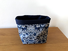Handmade Fabric Basket ---