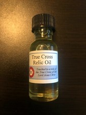True Cross Relic Holy Oil (Touched to a piece of the True Cross of Our Lord)