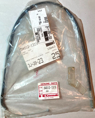 Throttle cable close kawasaki - cable,