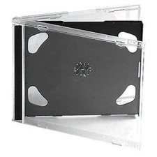 Double CD Jewel Music Discs Storage Case Cases 1 2 5 10 20 High Quality 10.4mm