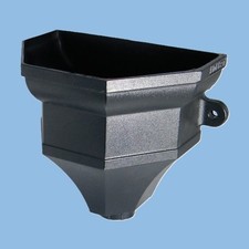 Floplast RH4 Ogee Cast Iron Effect Hopper for Guttering. Old Stock Clearance.