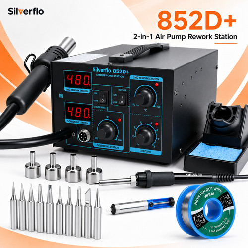 Digital soldering iron hot - soldering, air