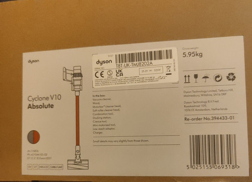 Dyson cyclone v10 - cyclone,