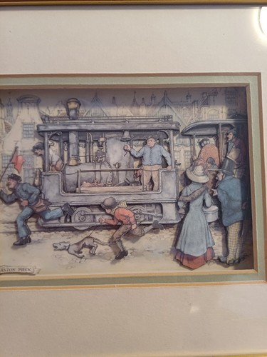 Rare train picture anton - 3d, by