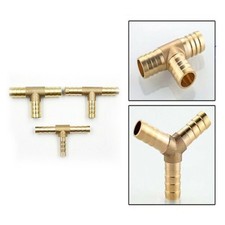 3 WAY Joiner Connector Fuel Hose Joiner Tee Connector 6mm 8mm 10mm 12mm