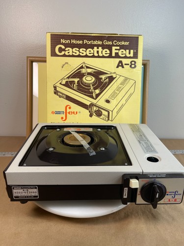 Vintage iwatani cassette - cassette, feu
