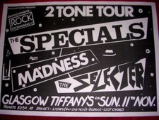 MADNESS - TWO 2 TONE TOUR 1979