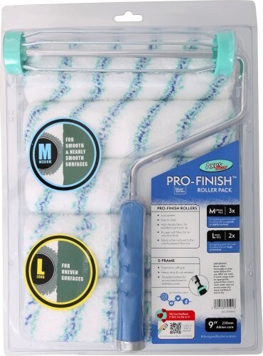 Paint roller kit - paint,