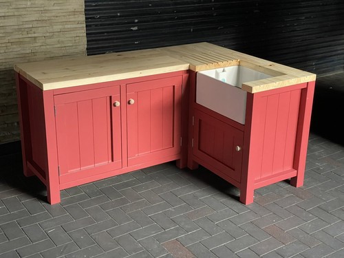 Corner belfast sink unit 46 - corner,