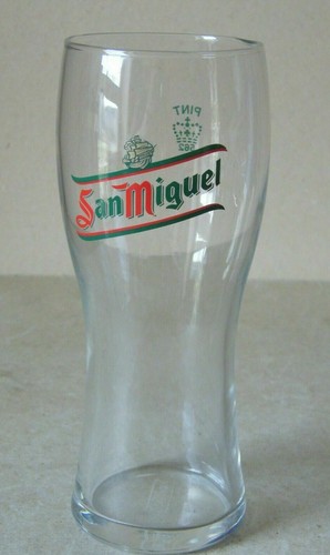 Vintage san miguel pint - san,