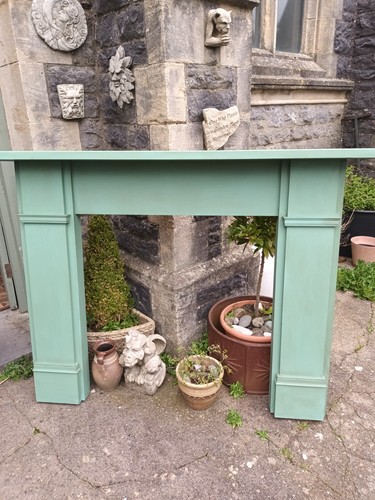Very large wood wooden painted - very,