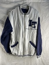 Vintage Warner Bros Looney Tunes Baseball Jacket Size S Small 2001 Y2K Acme