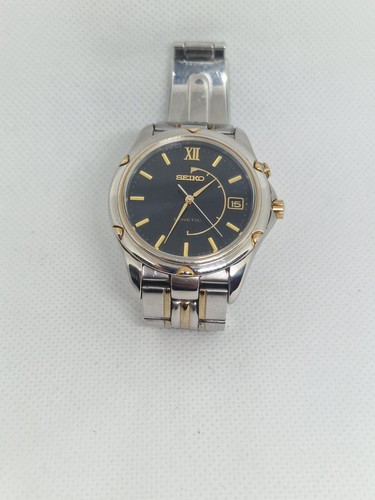 Vintage seiko kinetic two - vintage, two-tone