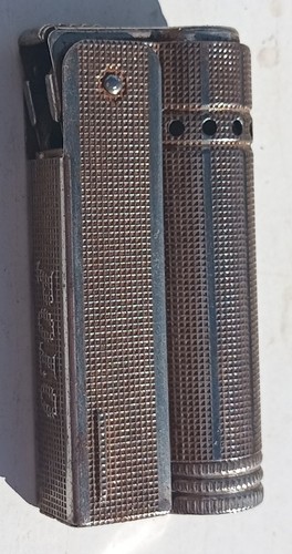 Vintage silver metal pocket - silver,