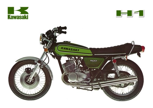 Kawasaki poster h1e - h1,