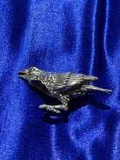 FaeryBeads Raven Silver Bead -