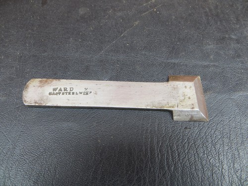 Ward bullnose plane iron - ward,