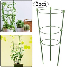 45CM GARDEN PLANT SUPPORT RING CONICAL DESIGN POTS SUPPORT FLOWERS STALK