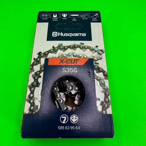 Husqvarna chainsaw chain cut - husqvarna,
