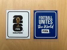2026 FIFA World Cup Qualifiers Iron On Patch Badge