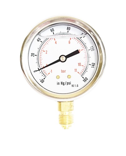 Compound pressure vacuum - vacuum, gauge