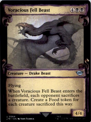 Voracious fell beast showcase - beast, (showcase