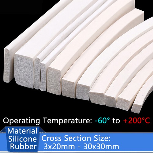 White silicone sponge seal - sponge,