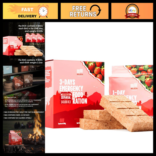 Emergency food supply - food,