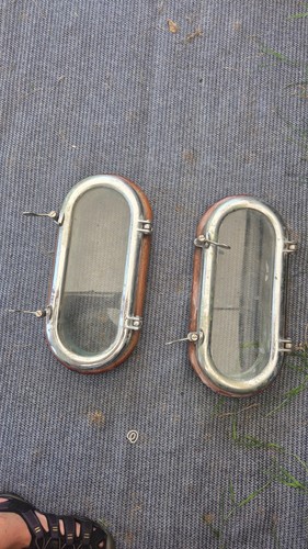 Boat ship porthole window - porthole, long