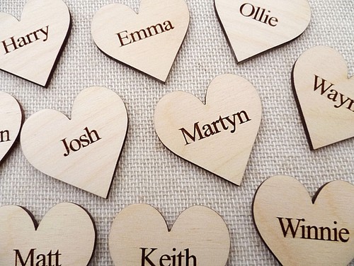 Personalised engraved wooden - personalised,
