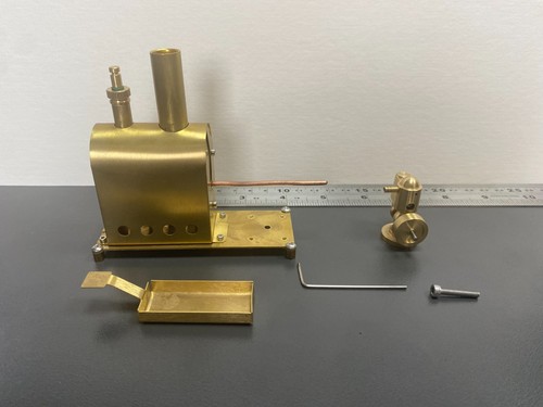 Miniature copper steam boiler - miniature,