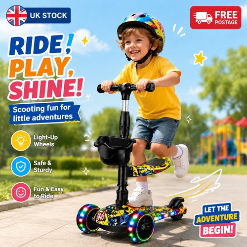 Kids wheel kick scooter - 3,