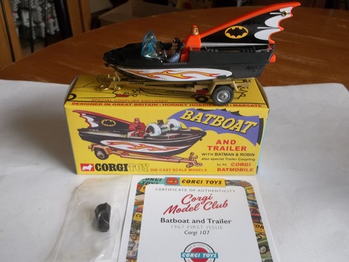 Corgi model club - corgi, batboat