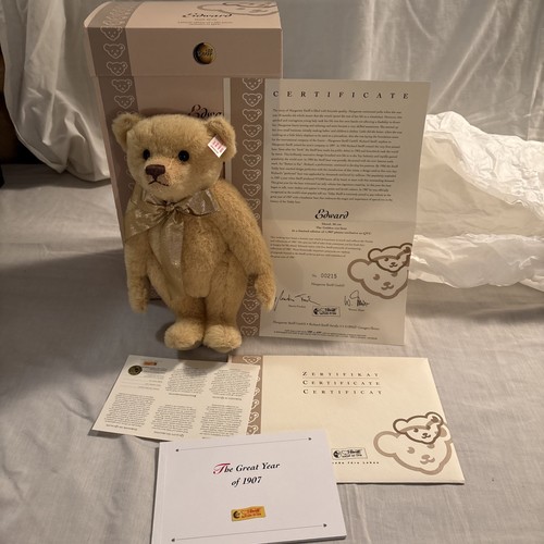 Steiff bear edward blond - edward,