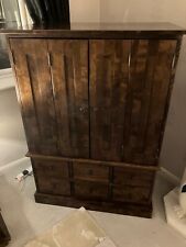 Laura Ashley Chestnut Wood Garrat TV Cabinet Excellent condition 