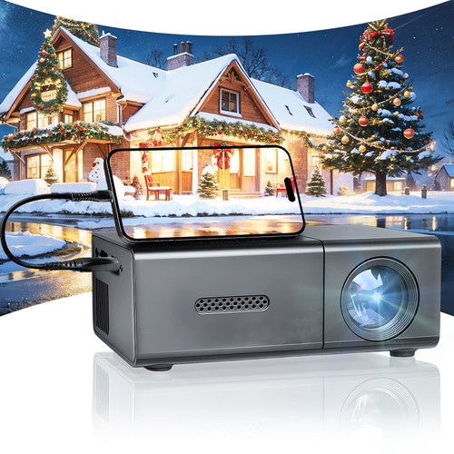 Mini projector led 1080p - hd,