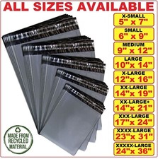 Grey Postage Mailing Bags