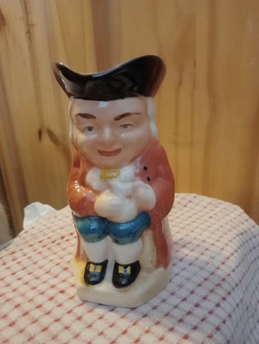 Vintage toby jug creamer - vintage,
