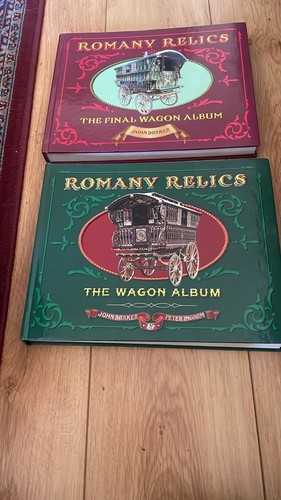 Signed romany relics the wagon - signed,