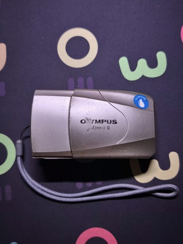 Olympus mju champagne 35mm - olympus,