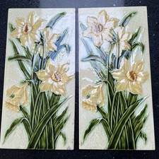 2x Vintage Antique Pilkingtons