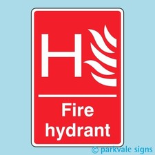 Fire Hydrant Sign