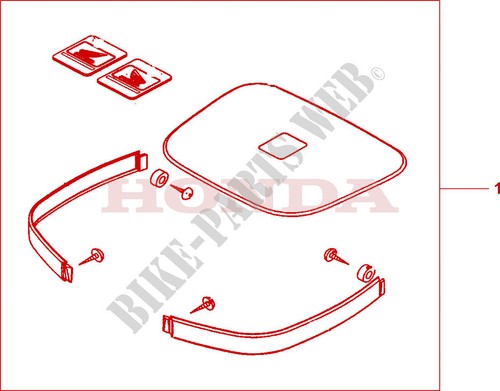 Genuine honda nt650 - genuine, 2000-2005