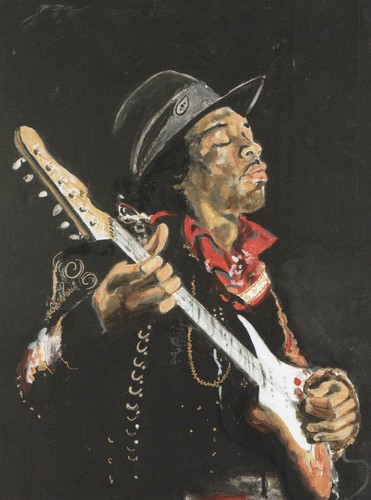 Jimi hendrix stones artist - stones,