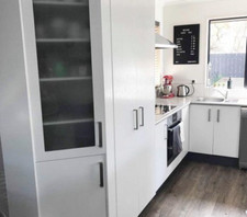 67.5cm wide WHITE WOODGRAIN FILM STICKY BACK PLASTIC VINYL SELF ADHESIVE D-C-FIX