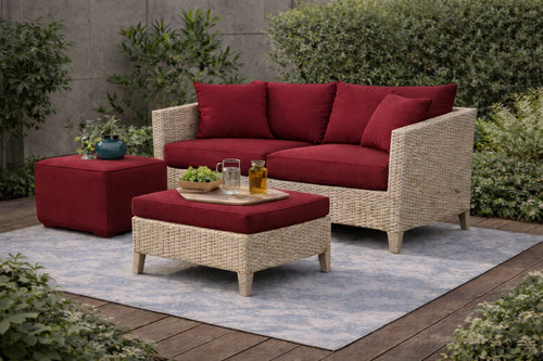 Rattan patio furniture sofa - rattan,