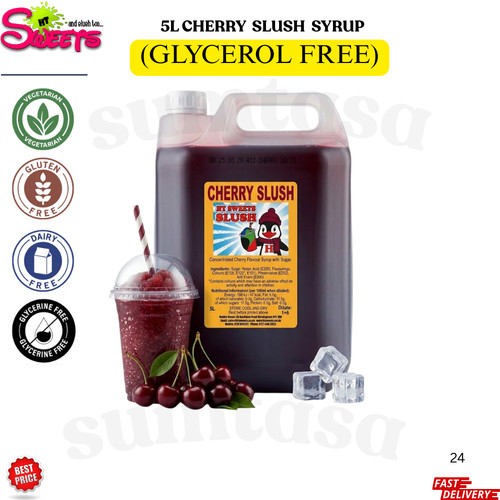 Cherry slush puppie - cherry, syrup