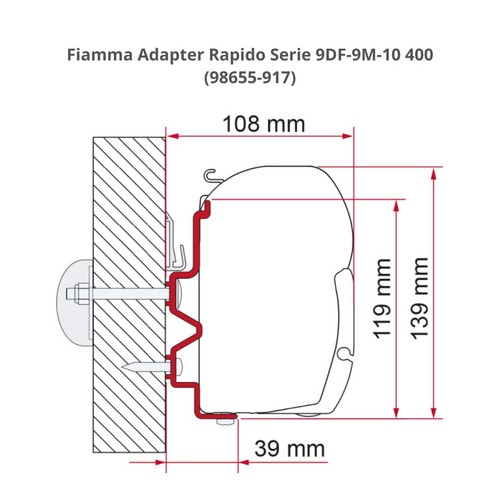 Fiamma adaptor rapido - fiamma,