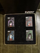 Kiss 1998 Zippo Lighter Set